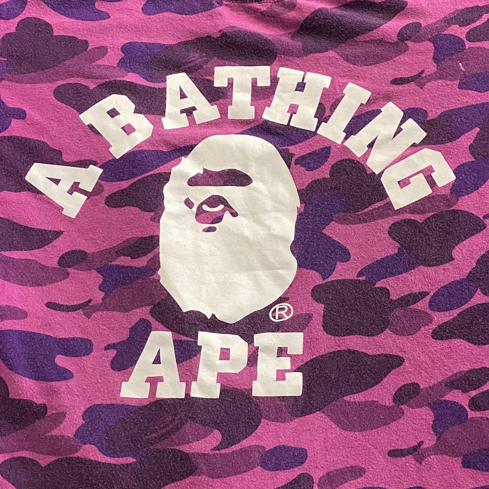 A Bathing Ape ( Bape ) tee shirt
